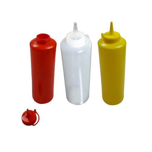 3er set dosierflasche 375ml - set,