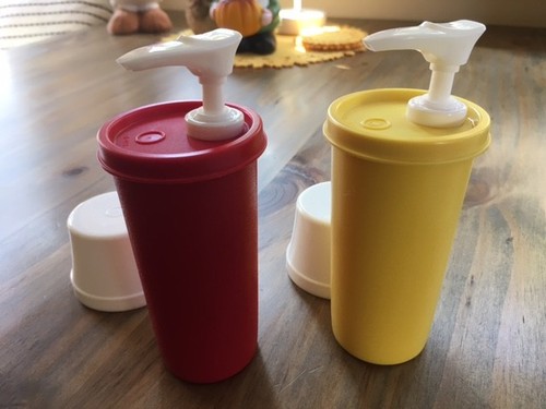 Tupperware ketchup senf - ketchup,