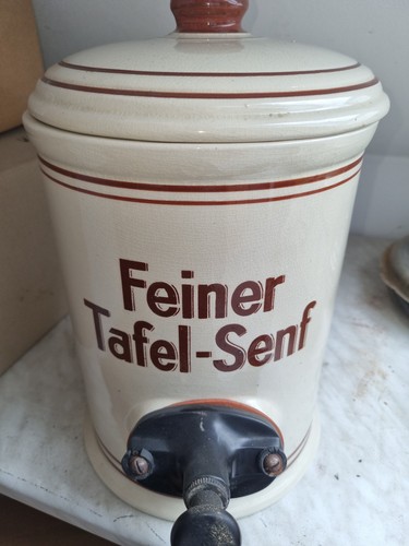 Alter senfspender senf topf - alter,