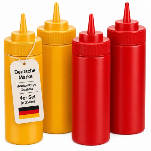 Saucenspender quetschflasche - 4,