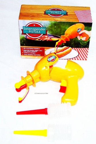 Senf und ketchup - und, pistole
