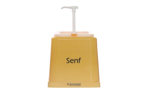 Senf dosierspender - senf,