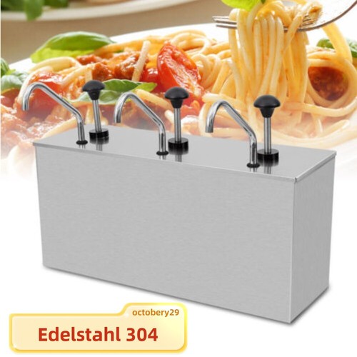 3x4 liter edelstahl - 3x4,